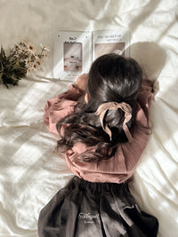 canelé rose blouse / Muguet