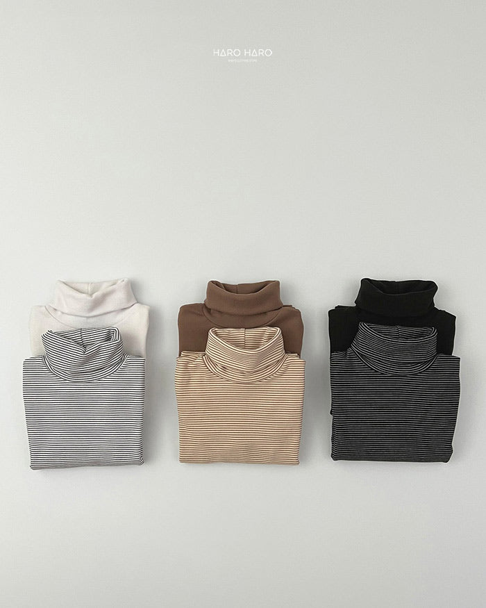 (1+1) choco brushed polar T - HAROHARO-29