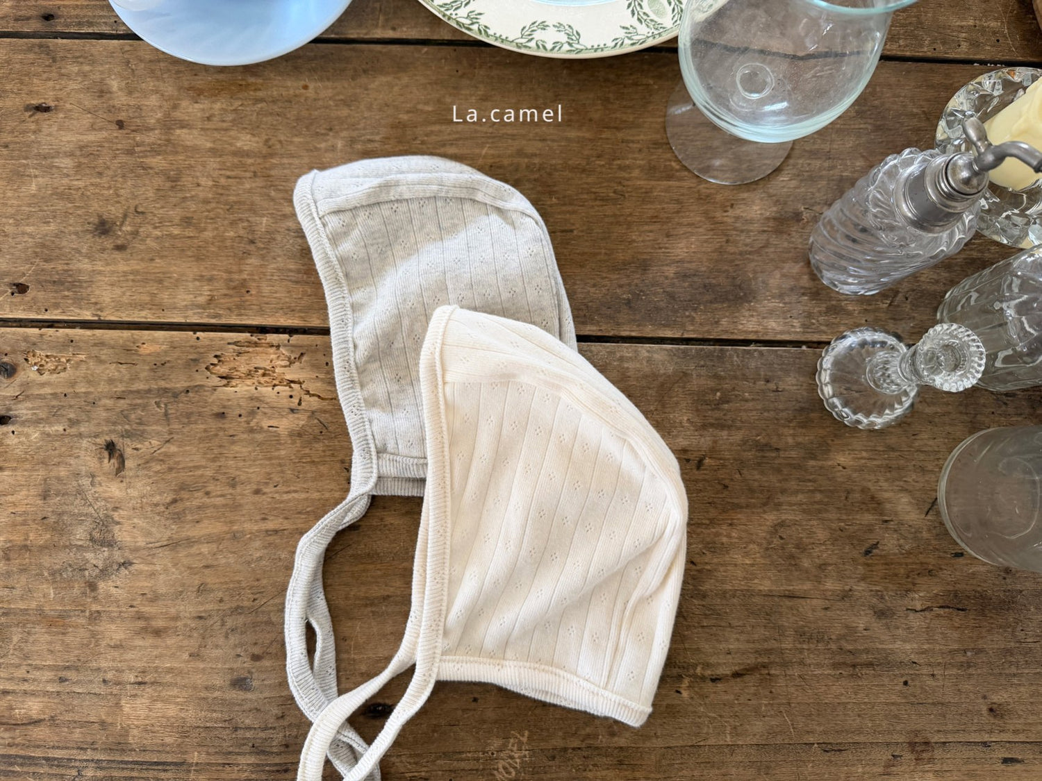 Molly Eyelet Bebe Hat - La.camel - 20