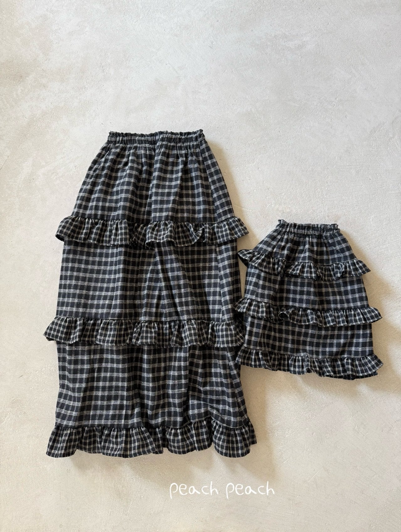 MOM Chocolate Long Skirt peach peach-23