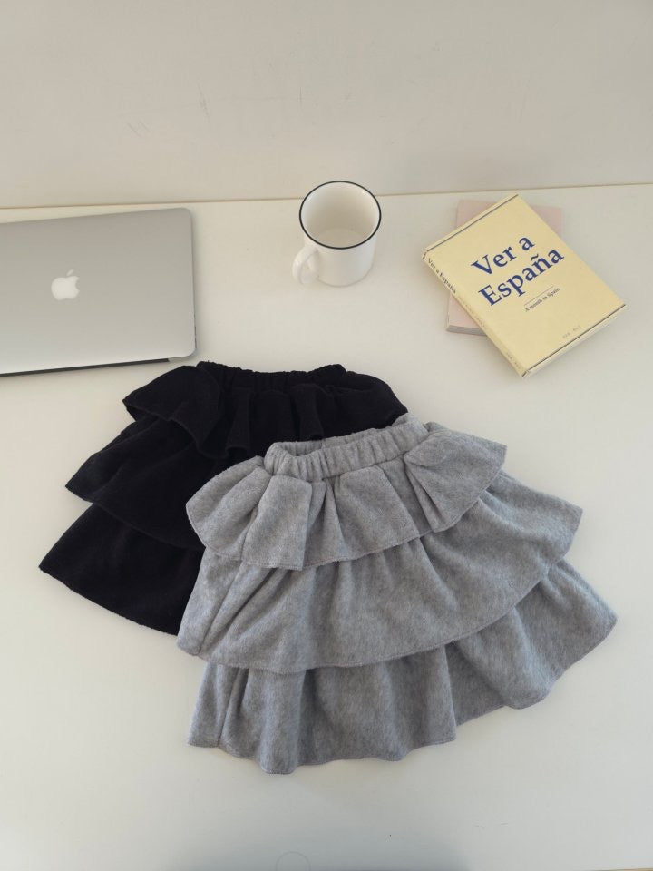 Frill Cancan Skirt-color-21