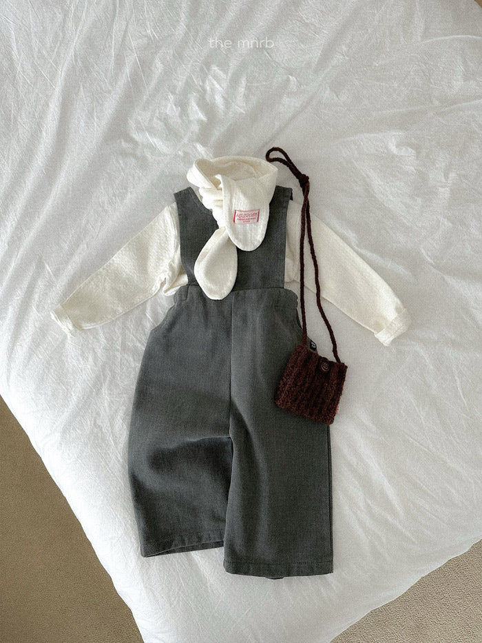 Peach Washed Overalls - minirobe - 46