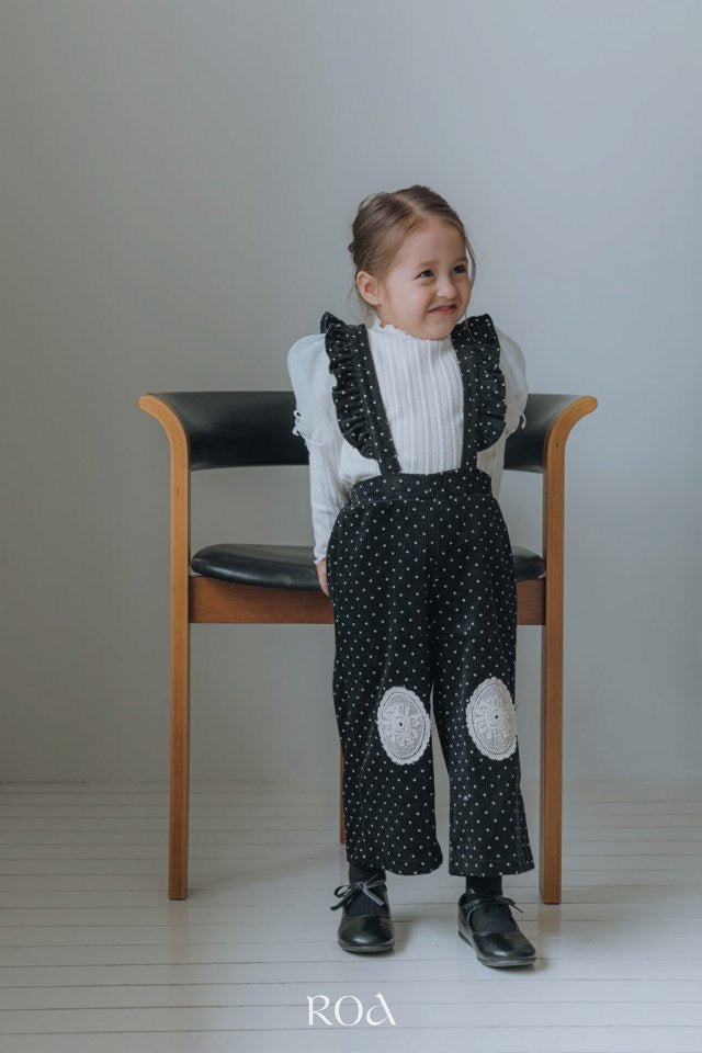 Frill Suspender Pants - Roa - 5