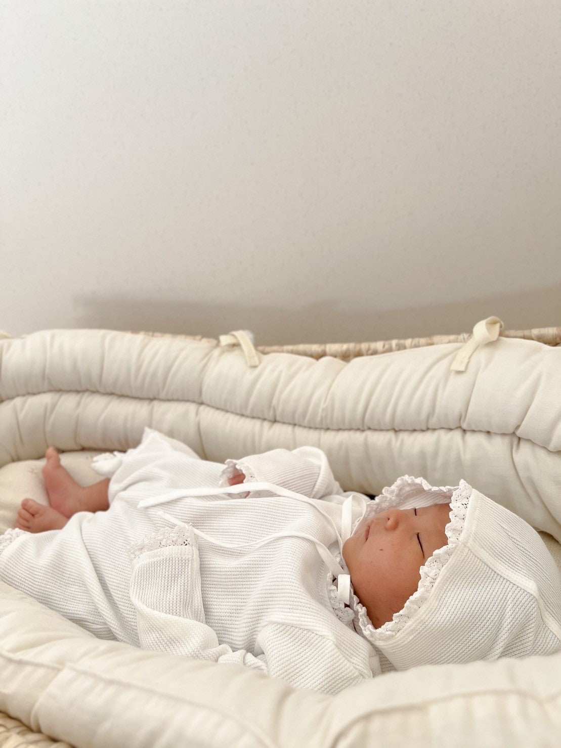 waffle rompers set /mun kodomofuku