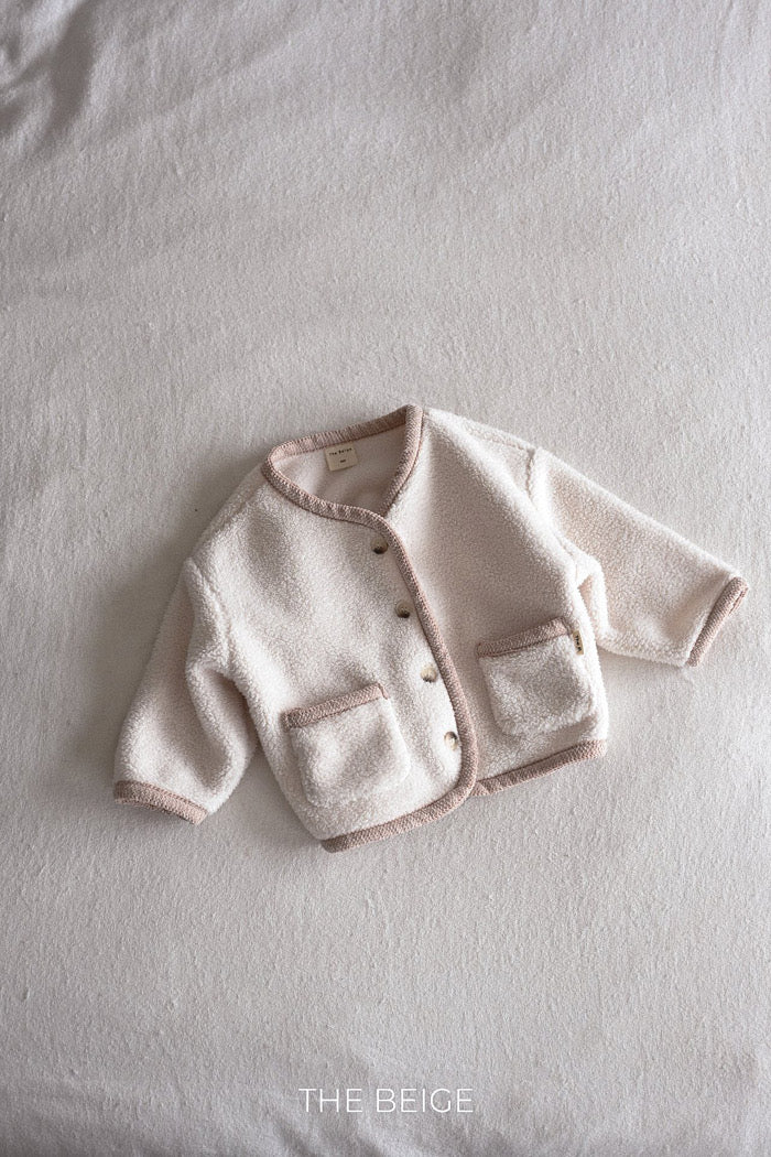 lapel padding jacket - thebeige - 1