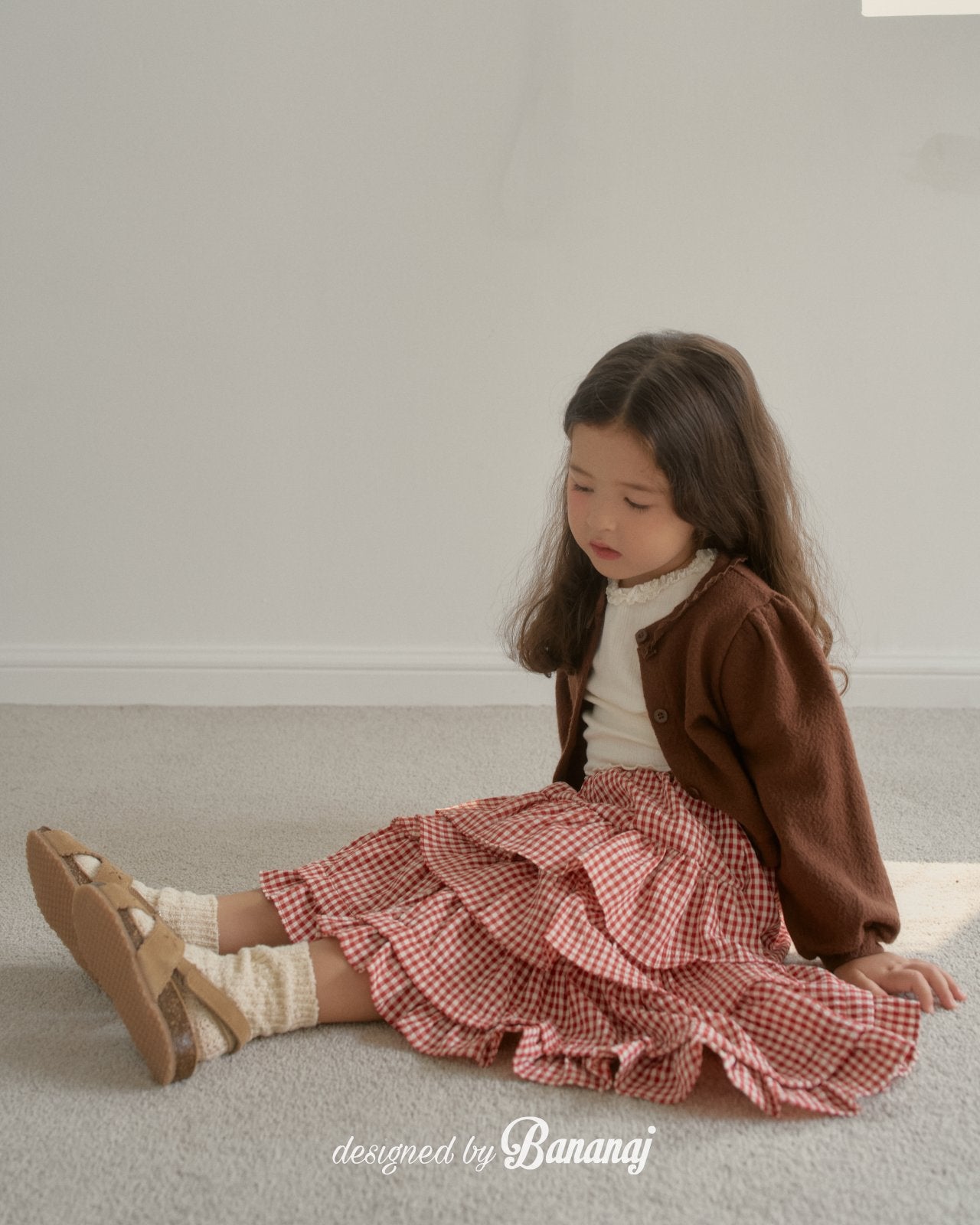 Candy ruffle skirt-banana.j-27