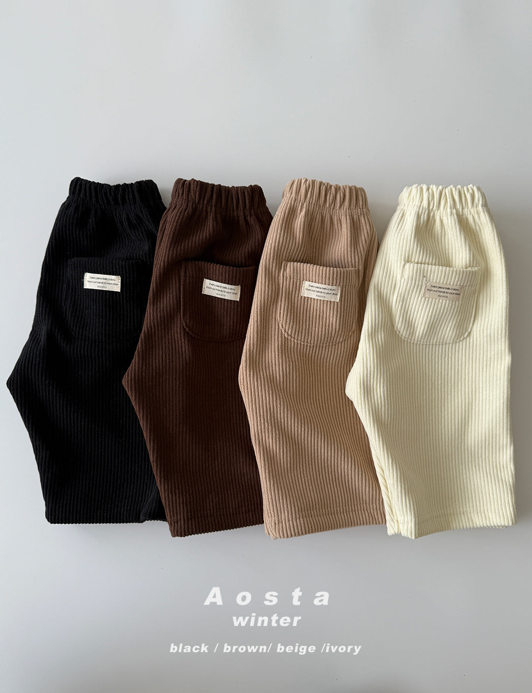 corduroy pants -Aosta-1