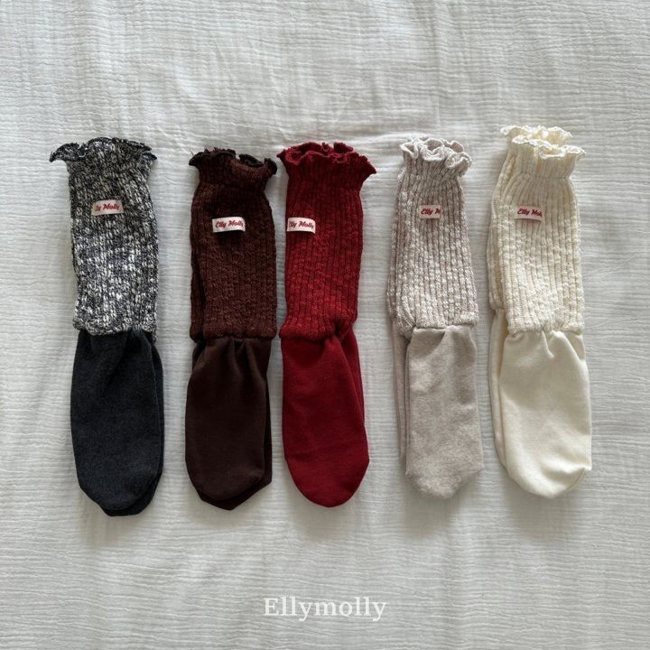 Rib Slub Socks - ellymolly-94