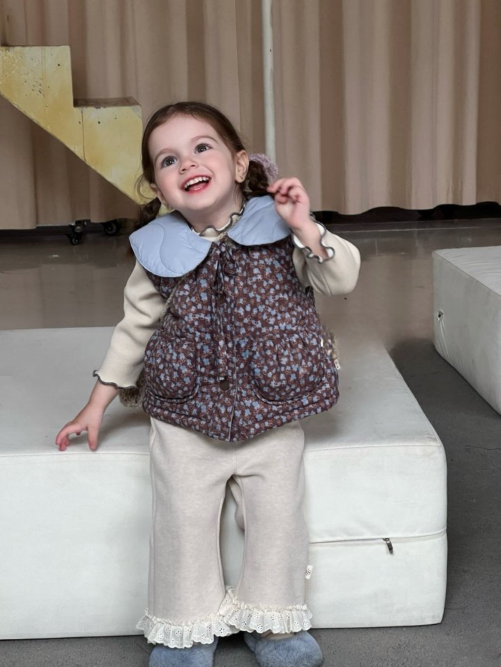 Flora Reversible Padding Vest - my daughter - 5