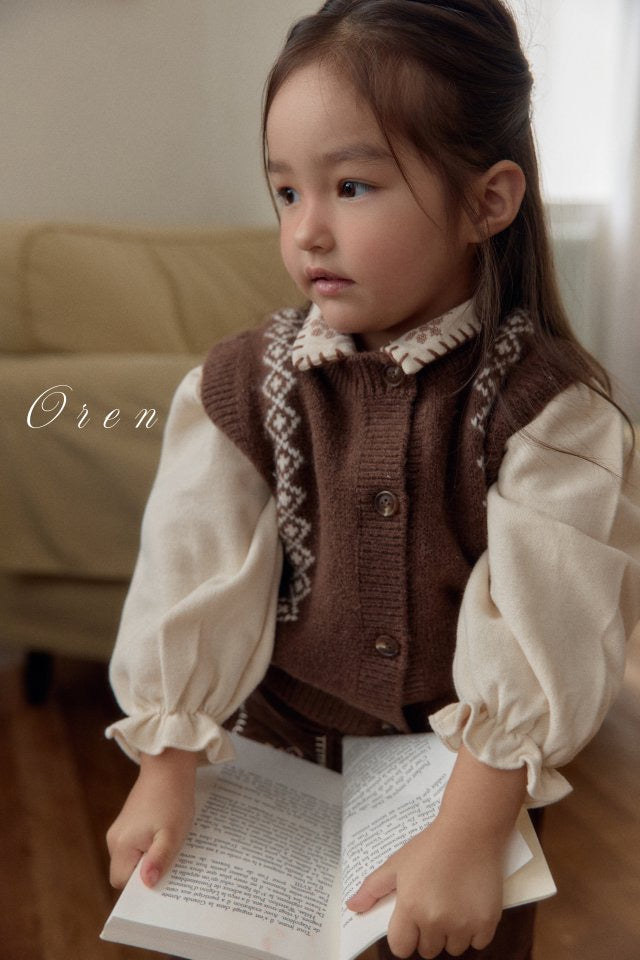 Naturo Knit Vest - OREN-10