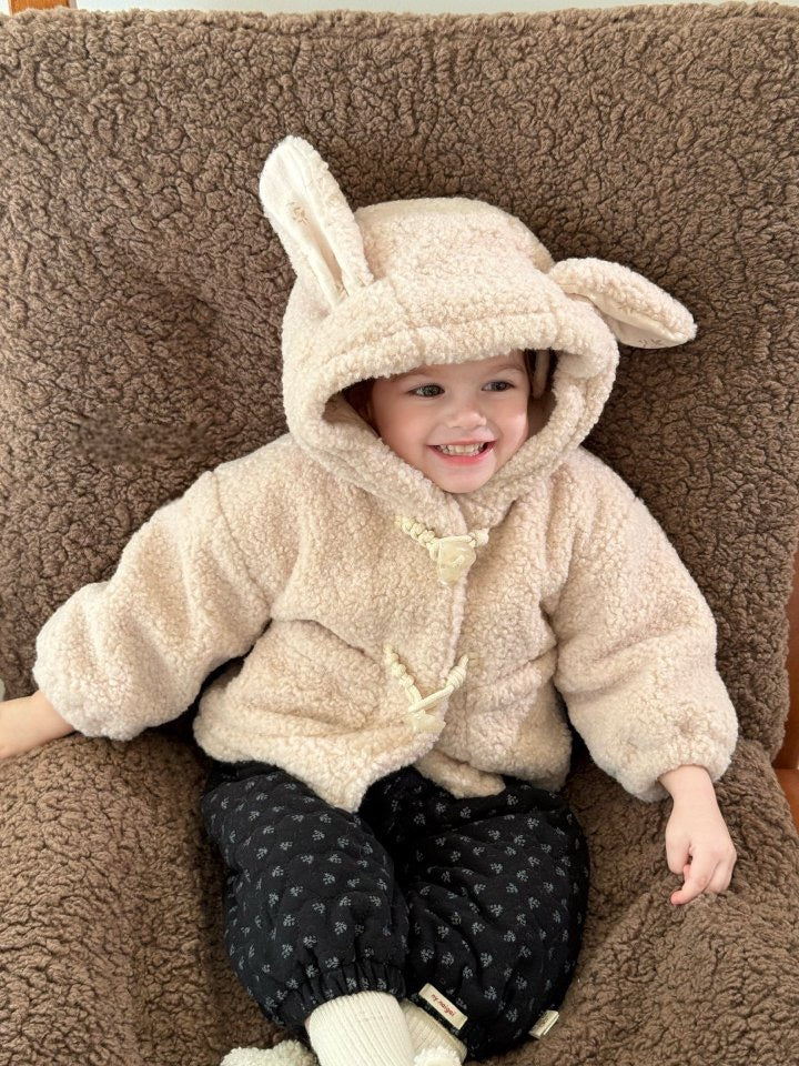 Lovey Bunny Fleece Jumper - my daughter - 6