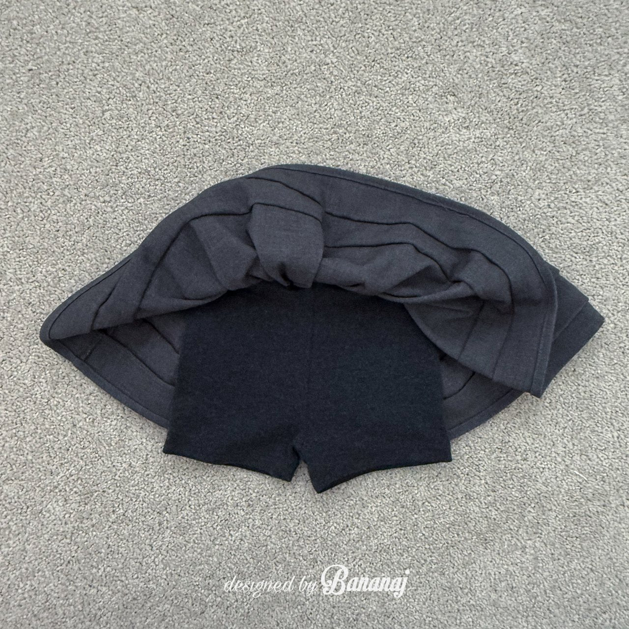 Flare culotte skirt-banana.j-28