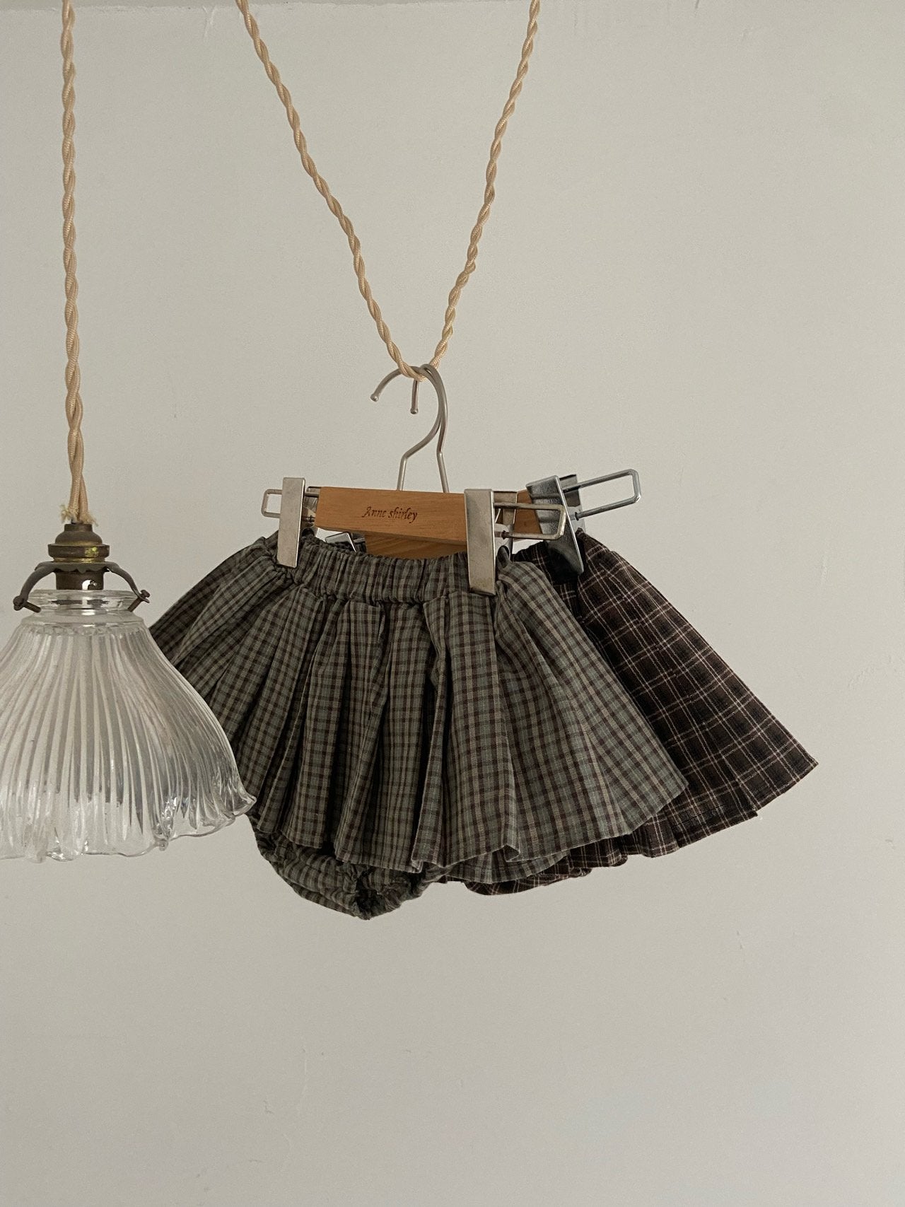 【SALE】Bori pleated skirt bloomer-anneshirley