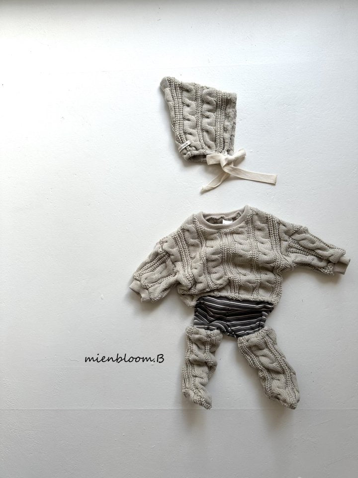 twisted knit socks  - mienbloomb-4