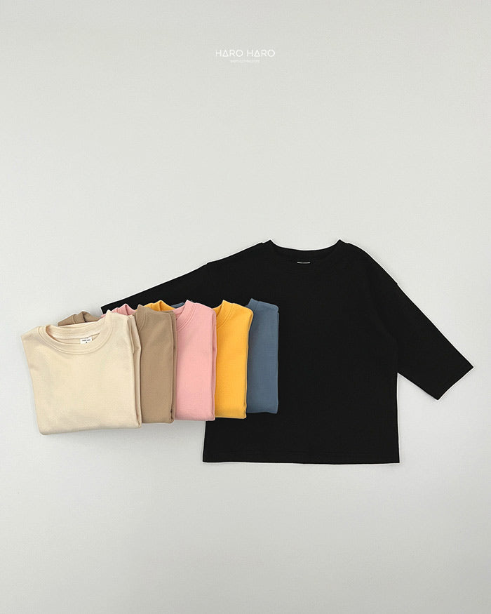 Bagel Loose Brushed T - HAROHARO-31