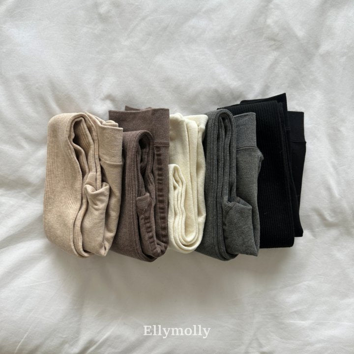 Brushed Basic Tights - ellymolly-95