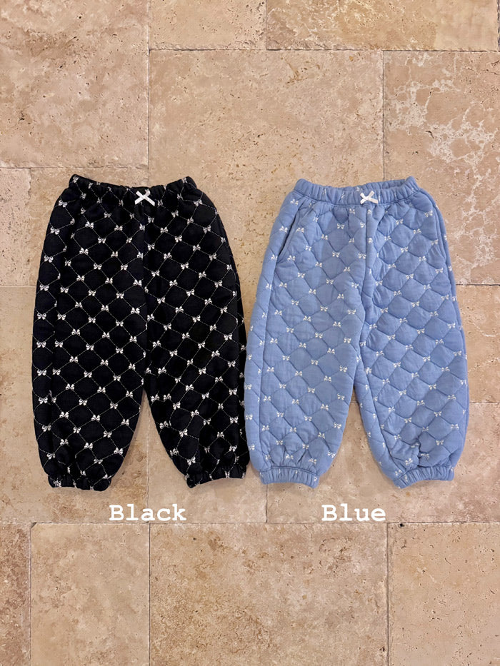 ribbon jogger pants-poisson-16