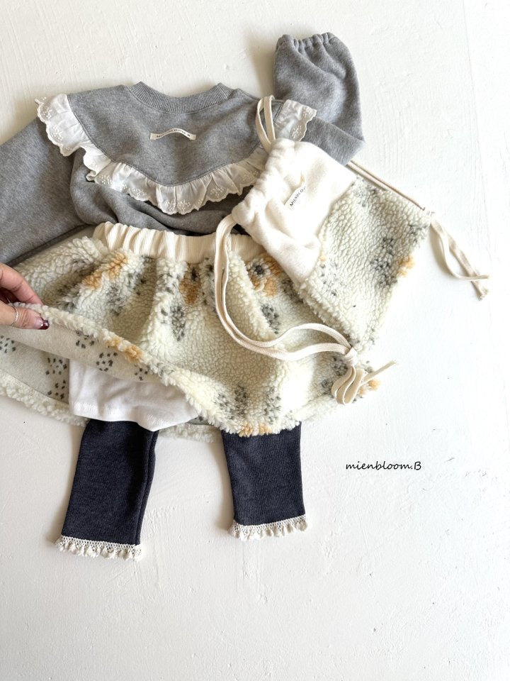 Flower Dull Skirt - mienbloomb-49