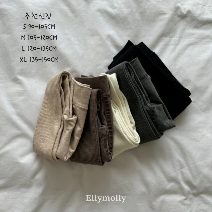Brushed Basic Tights - ellymolly-95
