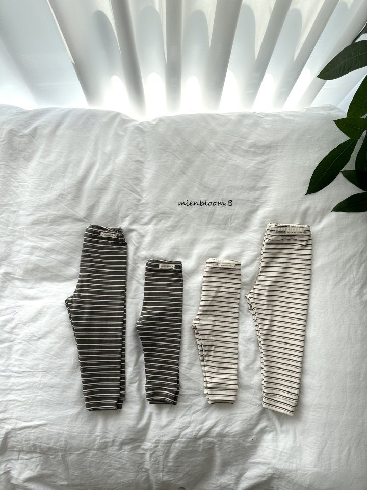 Ppusoon Stripe Leggings - mienbloomb-28