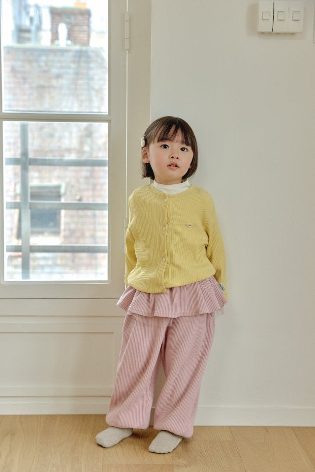 Soft Ribbed Cardigan-MOME-5