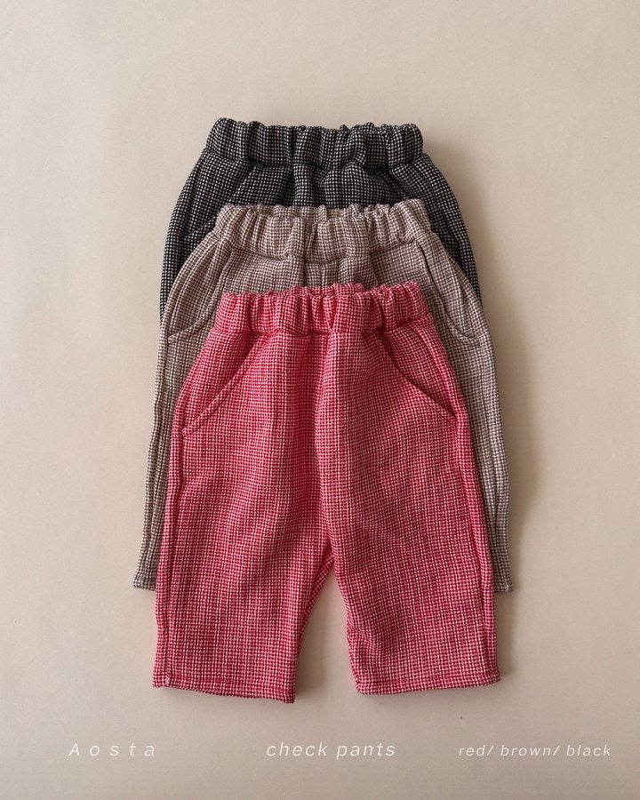Check Pants - Aosta-38