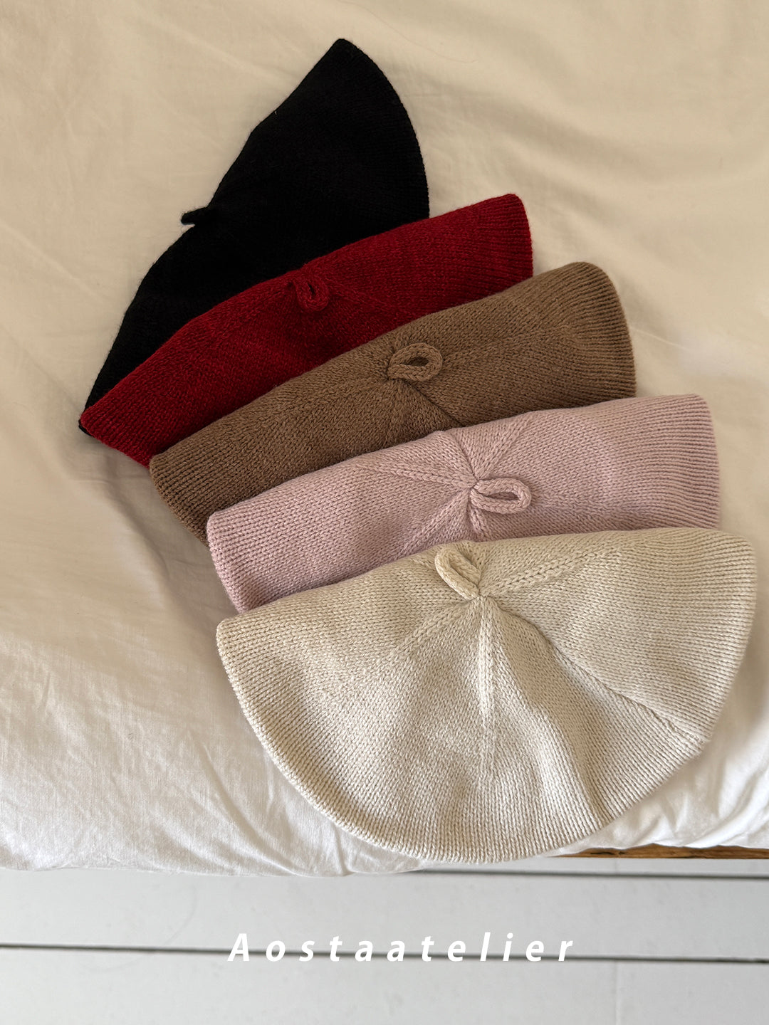 knit beret -Aosta-11