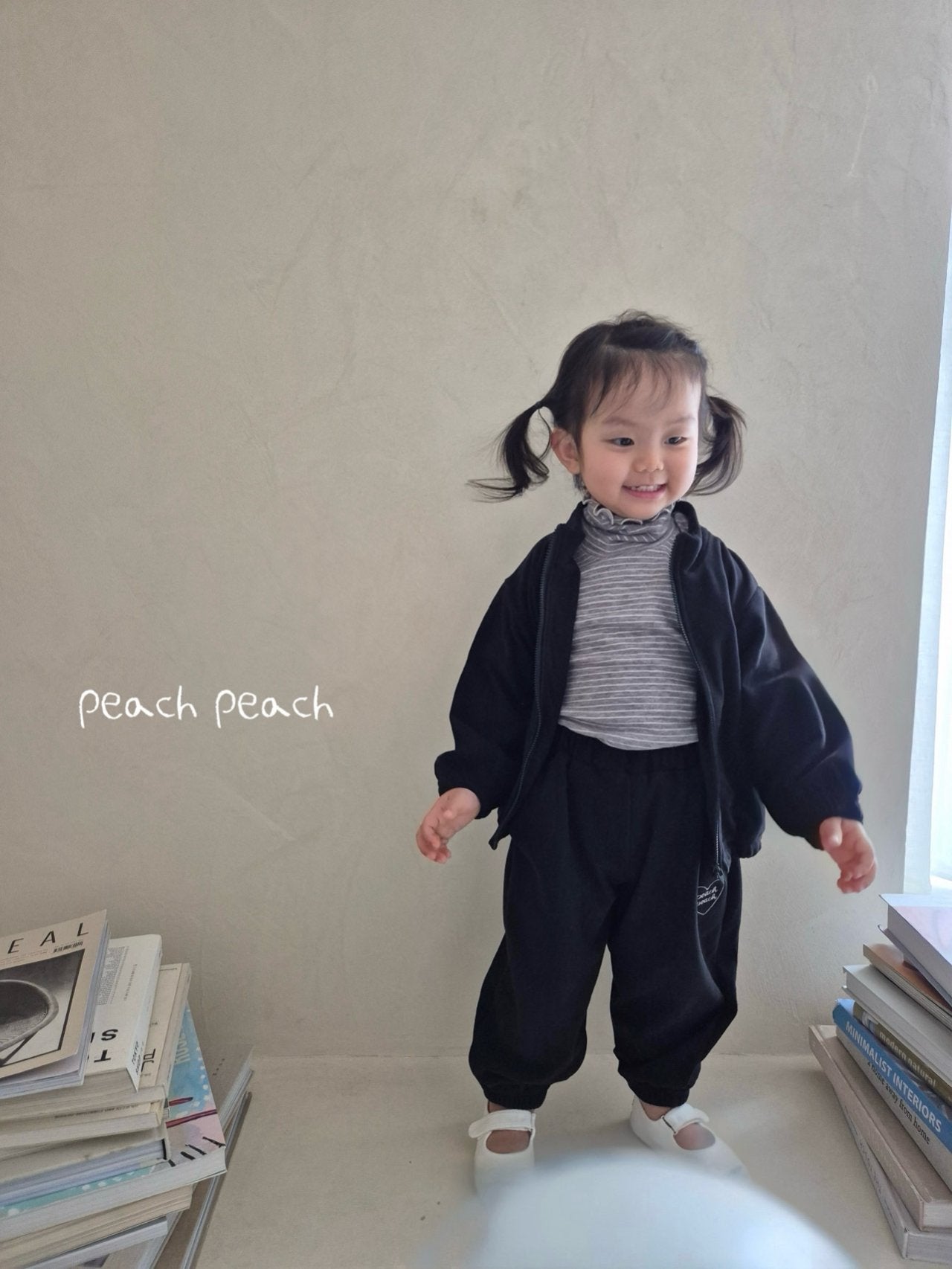 Peach Fleece Zip-up peach peach-12