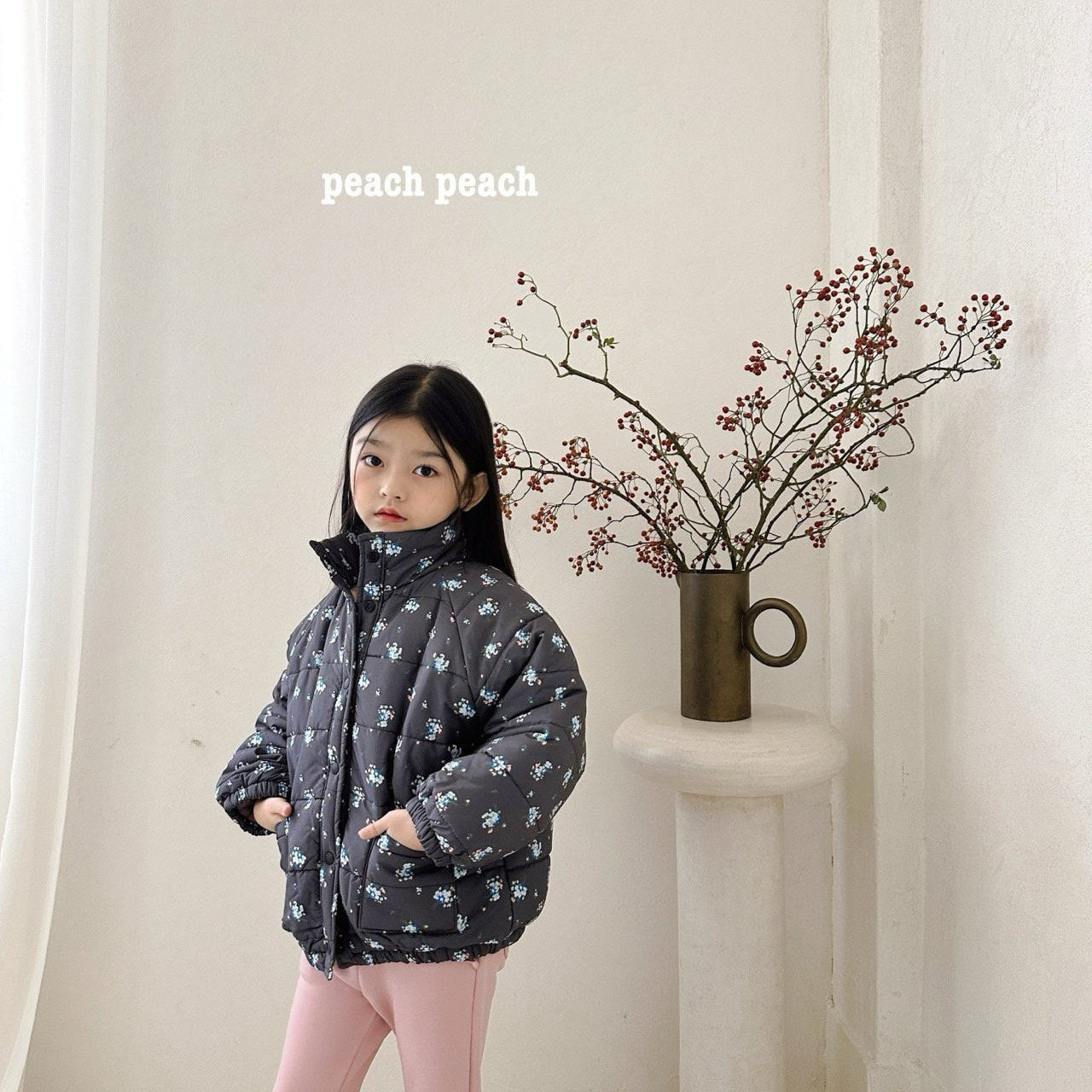 Rora Flower Padding peach peach-1