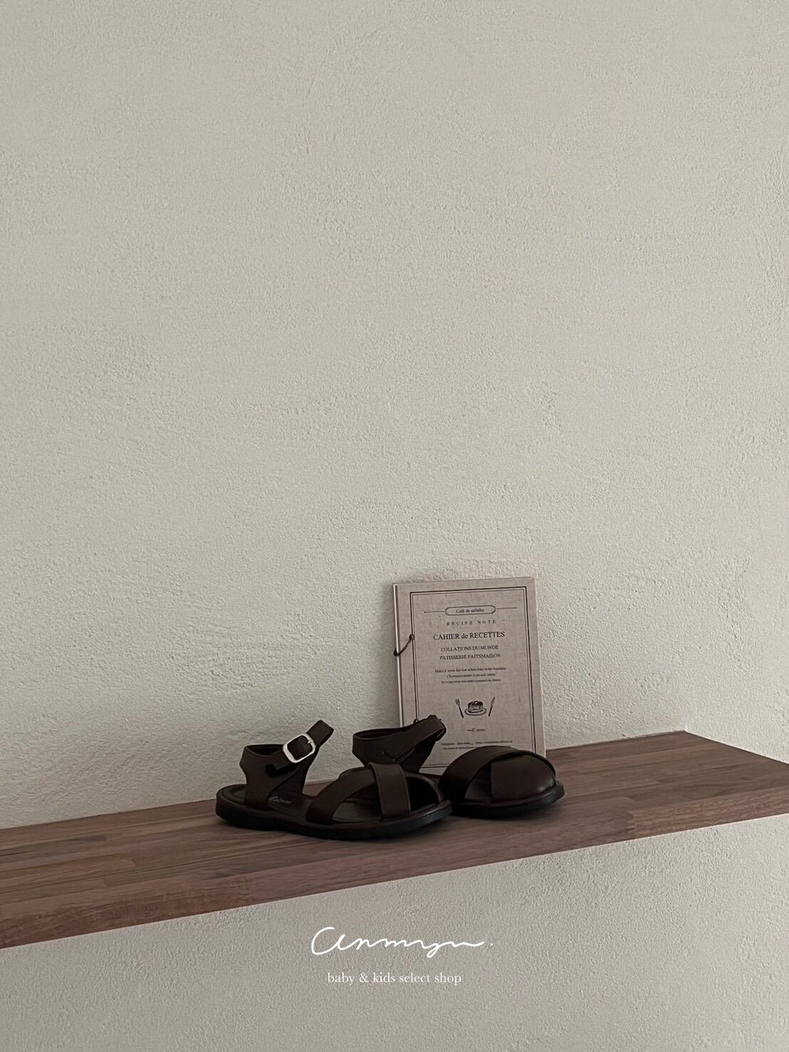 classical cross sandals