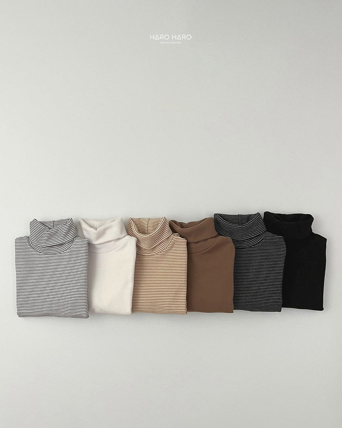 (1+1) choco brushed polar T - HAROHARO-29