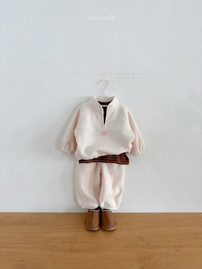 King Fleece Half Zip-Up - minirobe - 36