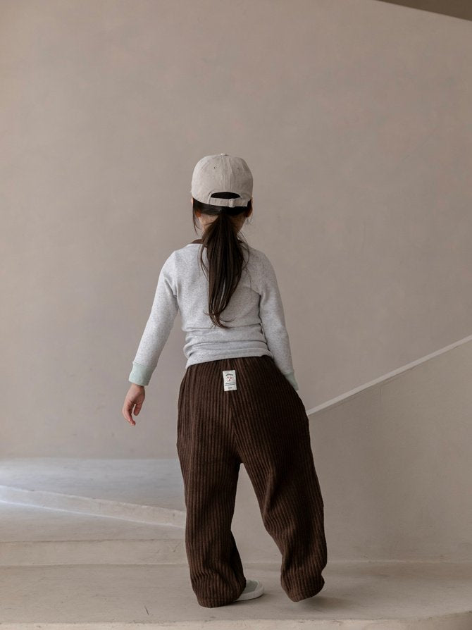 beta towel pants -oatmeal-18