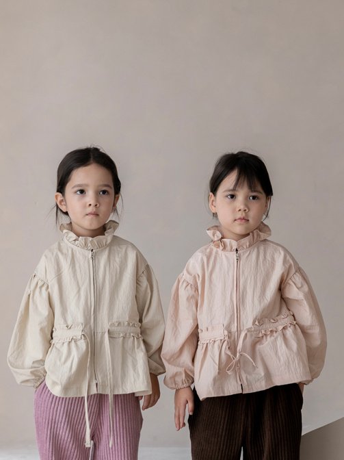 oat frill jacket -oatmeal-6