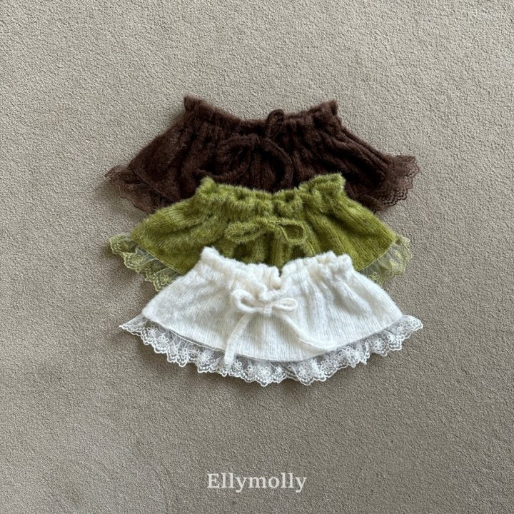 blooming knit skirt - ellymolly - 4