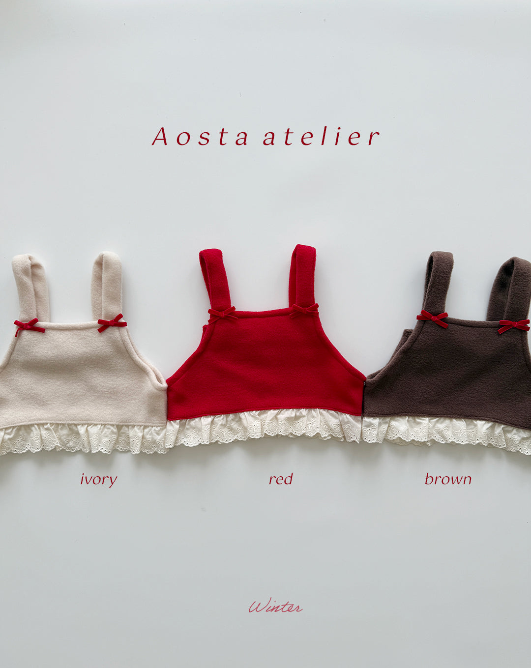 winter ribbon vest - Aosta - 43