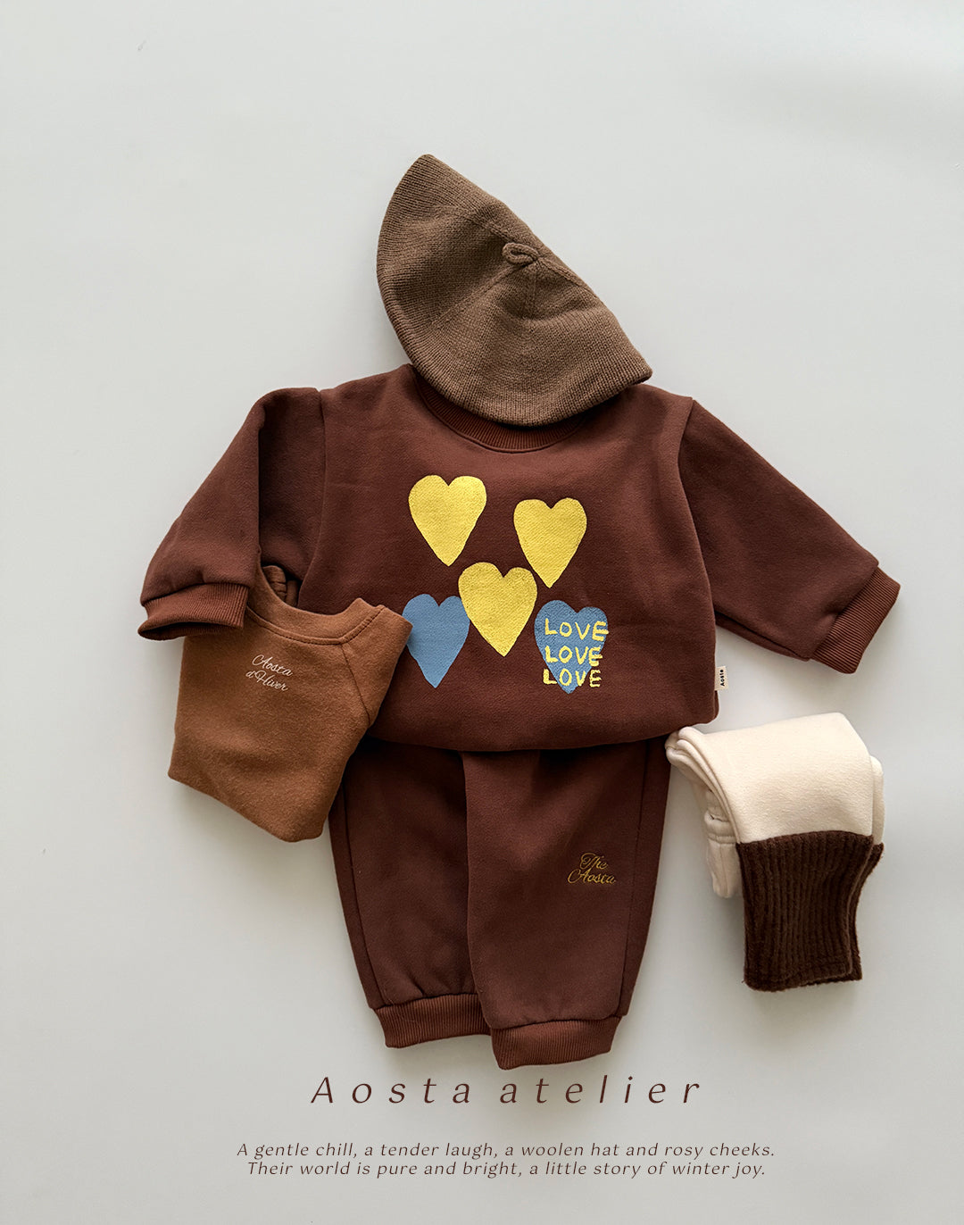 Heart sweatshirt-Aosta-71