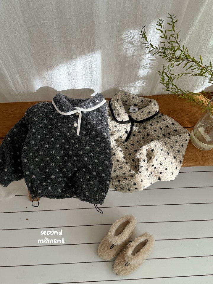 heart fleece anorak -second moment-30