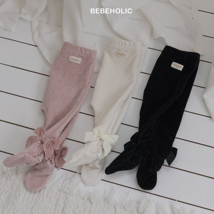 Ribbon Footed Leggings - bebeholic - 25