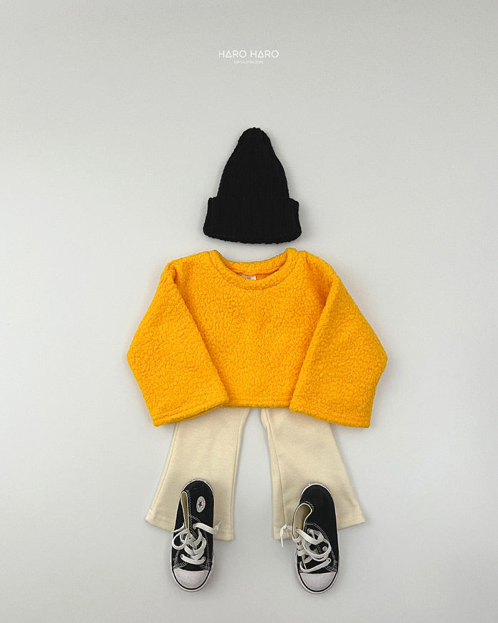 Brushed Bootcut Pants 1+1 Single-HAROHARO-012