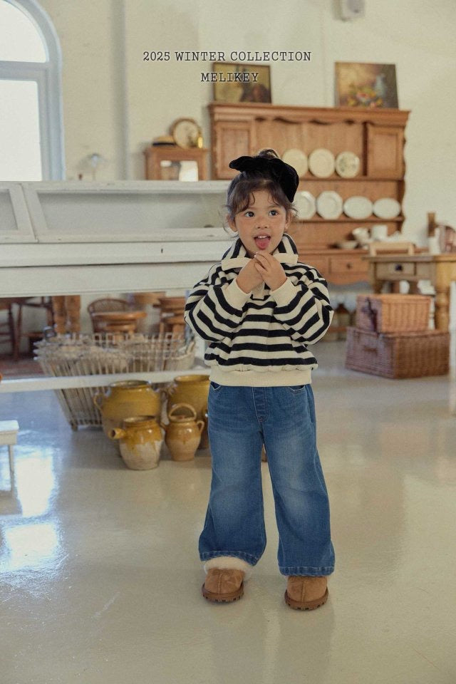 high neck button sweatshirt-Melikey-11