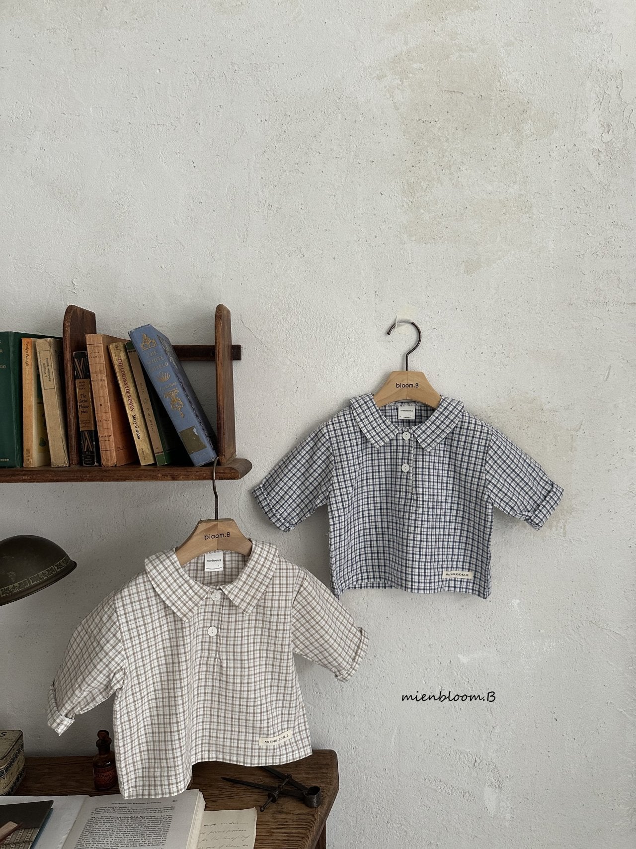 Classic Check Shirt -  mienbloom.B- 27