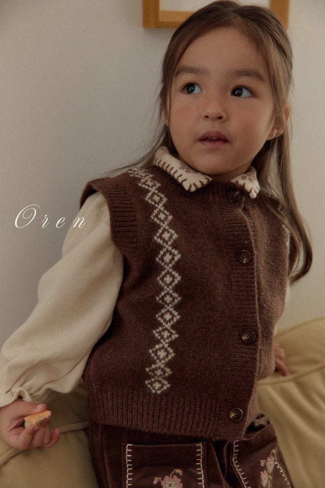 Naturo Knit Vest - OREN-10