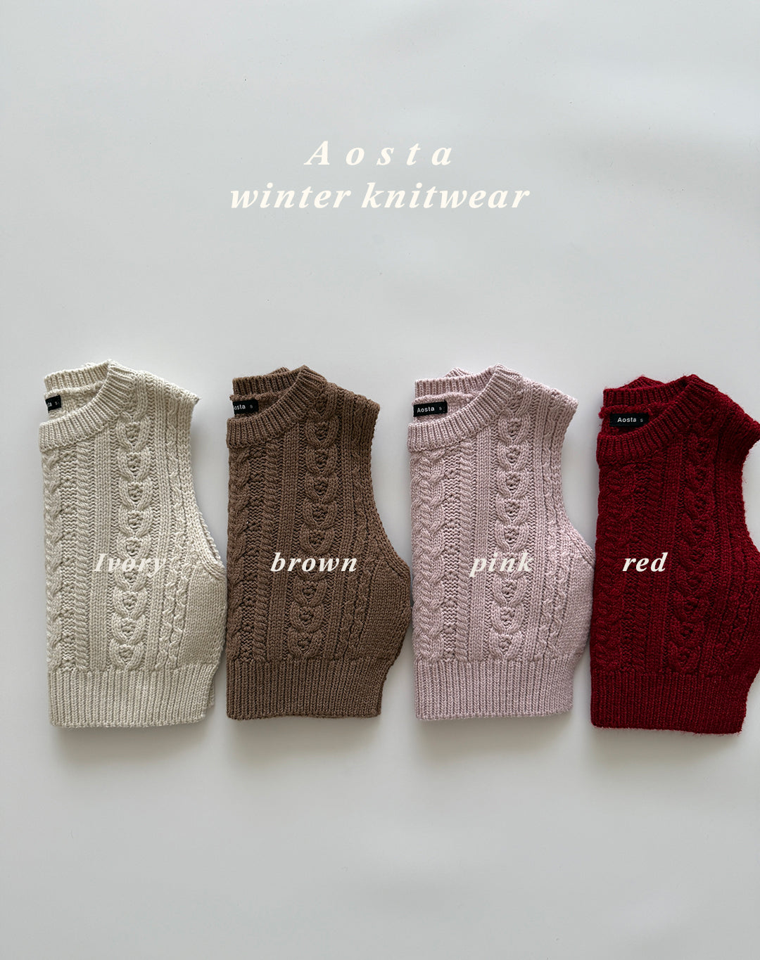 knit vest -Aosta-12