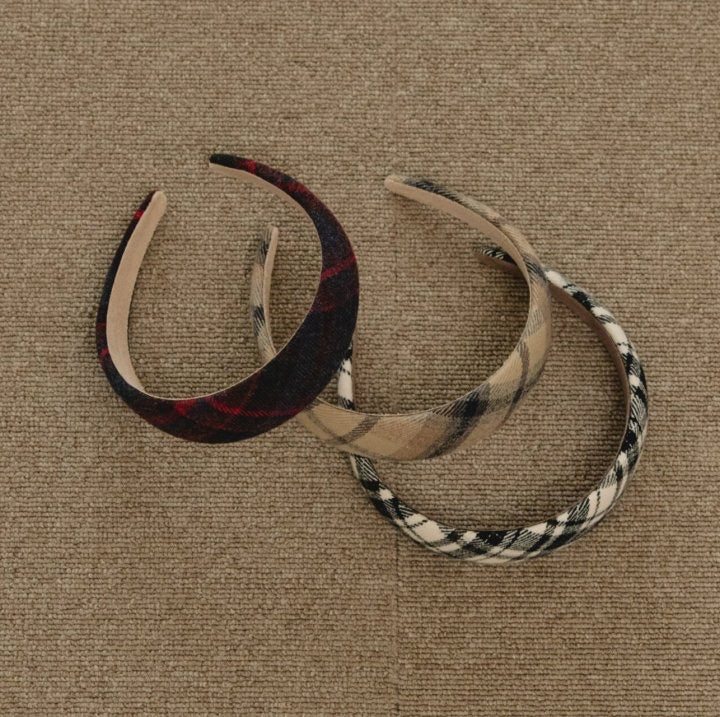 Check Hairband / mon atelier-2