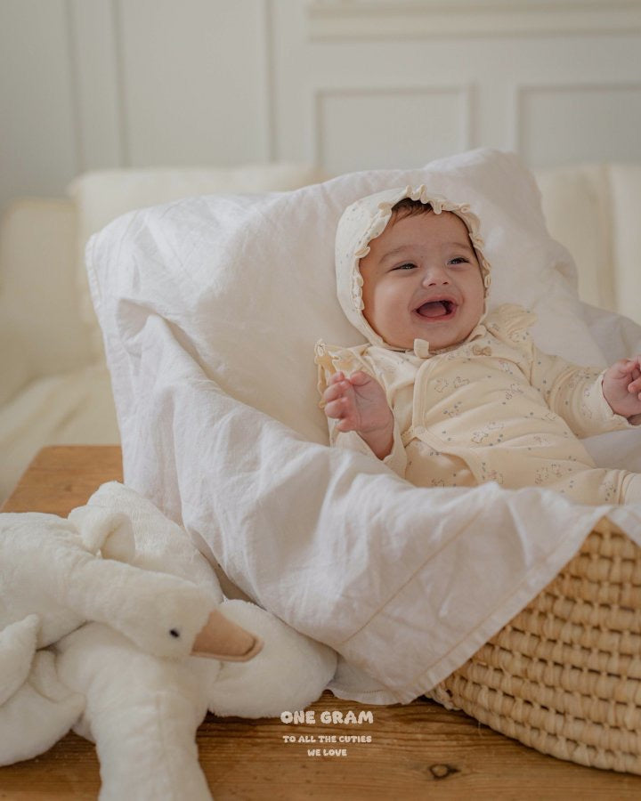 bunny bonnet suit - 1gram-8