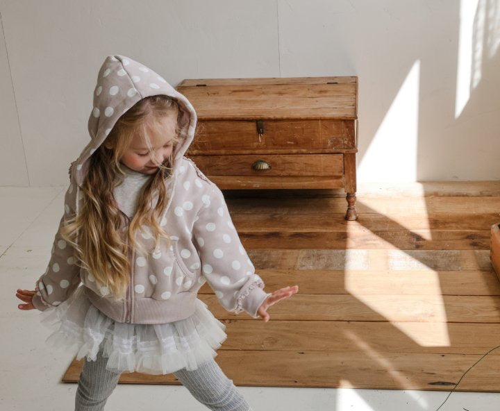 Hey dot zip-up - FLO-17