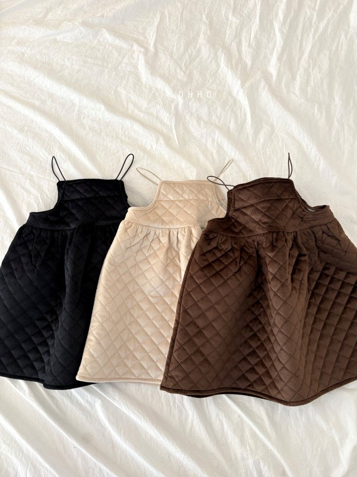 Velvet Cecil Strap Dress
-ohho-11