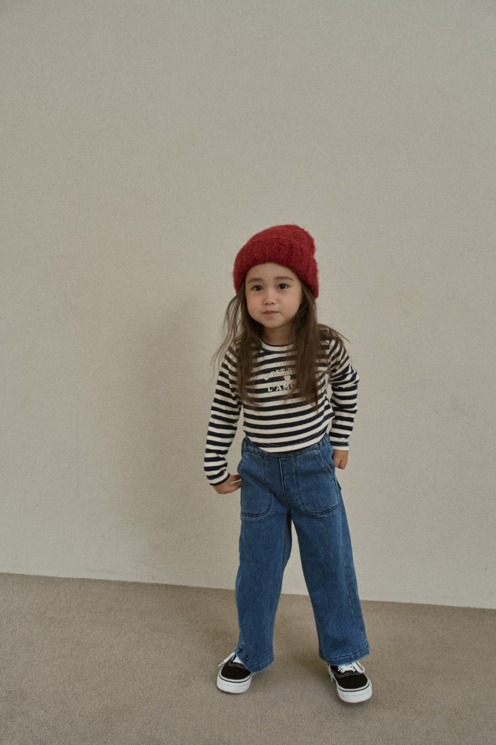 Brushed Wide Jeans - momoann - 17
