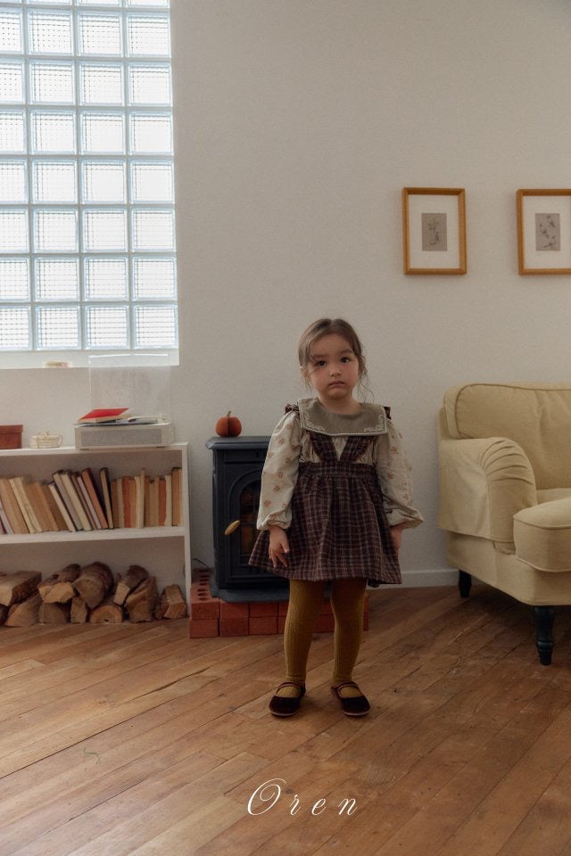 Sage Overall Skirt - OREN-14